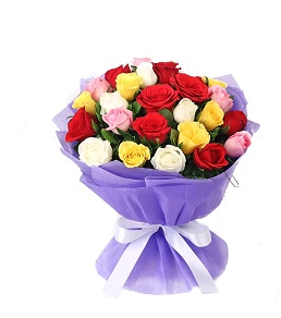 15 Mix Rose Bunch
