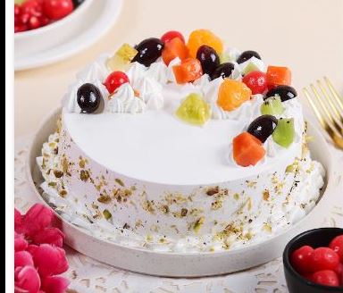 Vanilla Fruit Cake

